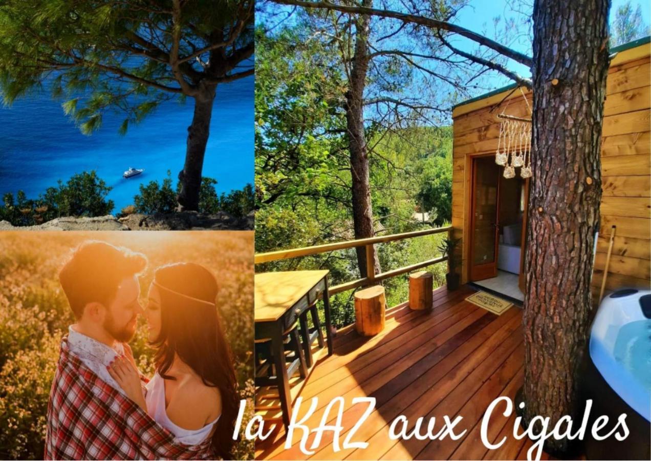 Cabane Dans Les Arbres "La Kaz Aux Cigales" Cuers Εξωτερικό φωτογραφία